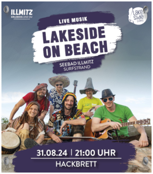 Freier Eintritt bei LakeSide on the Beach